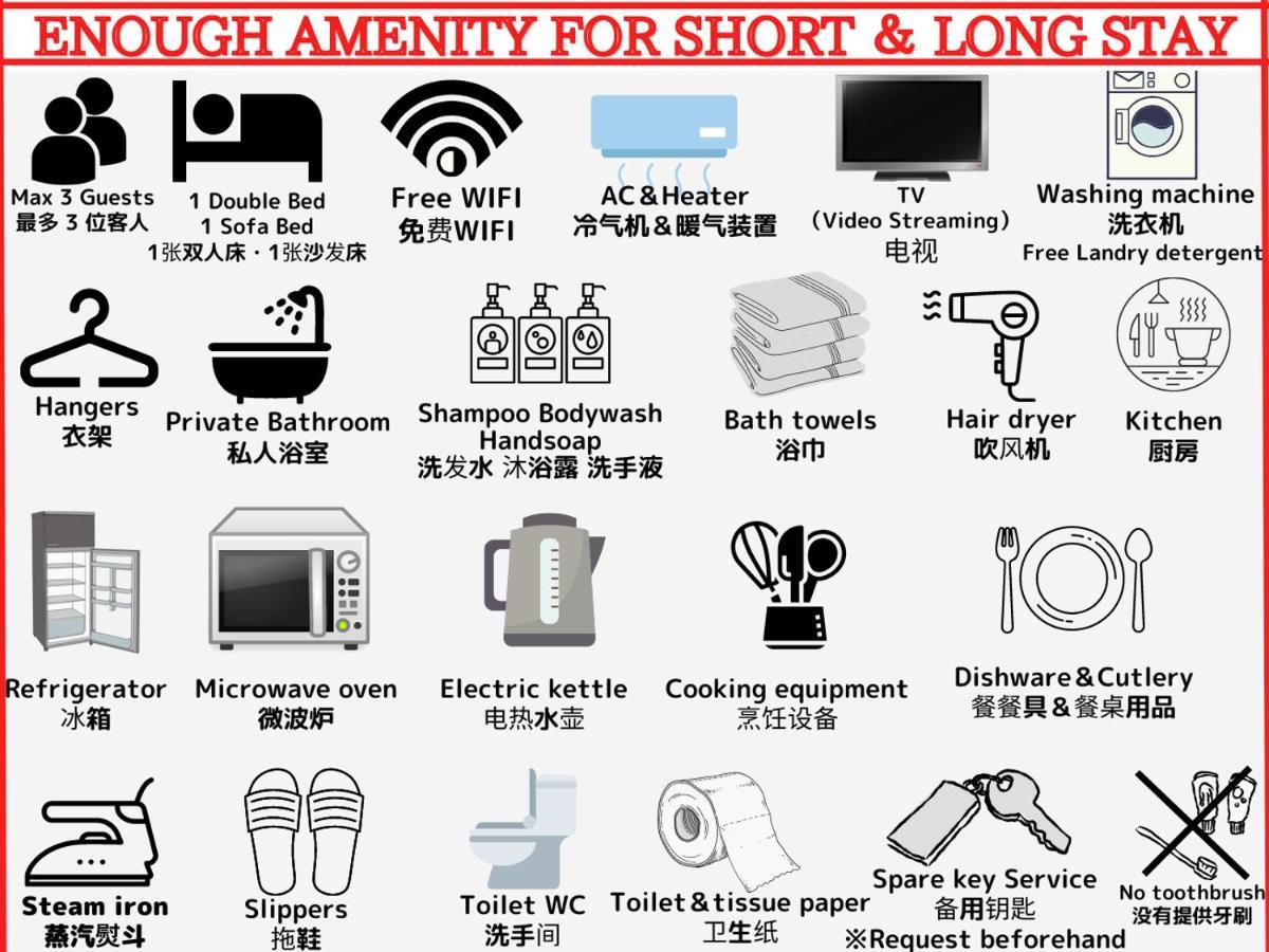 Best Located Shinjuku Central Full-Furnished Apartment 3Minwalk To Station1 Präfektur Tokio Exterior foto